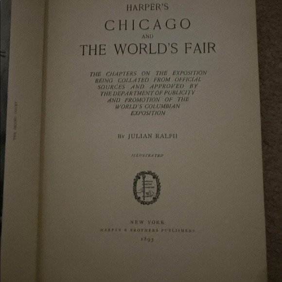 Sergeant York and Chicago World's Fair Vintage Book Set - Picture 4 of 5